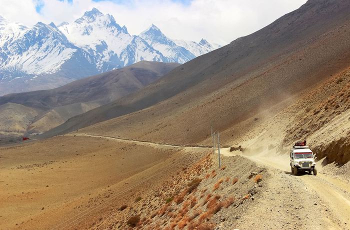 Upper Mustang Jeep Tour - 8 Days 